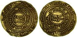 1 Dinar 耶路撒冷王國 (1099 - 1291) 金 Baldwin I (1058 -1118)