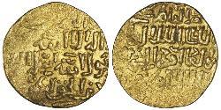 1 Dinar 馬木留克王朝 (2 May 1250 - 22 January 1517) 金 