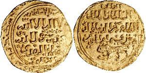 1 Dinaro Sultanato mameluco de Egipto (1250 - 1517) Oro 