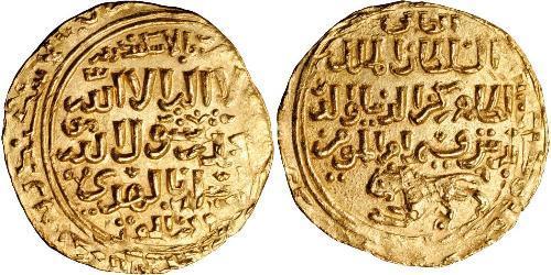 1 Dinaro Sultanato mameluco de Egipto (1250 - 1517) Oro 