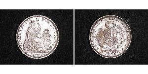 1 Dinero Peru Silber 