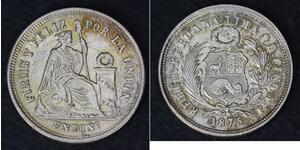 1 Dinero Peru Silber 