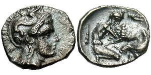 1 Diobol Grecia antica (1100BC-330) Argento 