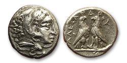 1 Diobol Regno di Macedonia (800BC-146BC) Argento Alessandro III Magno (356BC-323BC)