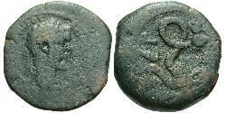 1 Diobol Imperio romano (27BC-395) Bronce Septimio Severo (145- 211)