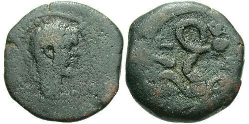 1 Diobol Imperio romano (27BC-395) Bronce Septimio Severo (145- 211)