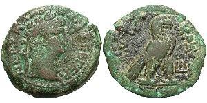 1 Diobol Empire romain (27BC-395) Bronze Néron (37- 68)
