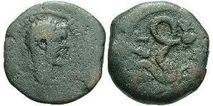 1 Diobol Empire romain (27BC-395) Bronze Septime Sévère (145- 211)
