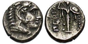 1 Diobol Antigua Grecia (1100BC-330) Plata 