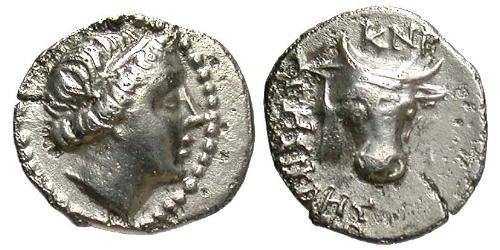 1 Diobol Antikes Griechenland (1100BC-330) Silber 
