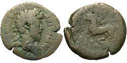 1 Diobol Римська імперія (27BC-395) Бронза Марк Аврелій (121-180)