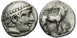 1 Diobol Стародавня Греція (1100BC-330) Срібло 