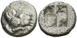 1 Diobol Стародавня Греція (1100BC-330) Срібло 