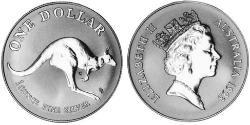 1 Dollar Australie (1939 - ) Argent Elizabeth II (1926-2022)