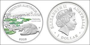 1 Dollar Australie (1939 - ) Argent Elizabeth II (1926-2022)