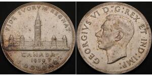 1 Dollar Canada Argent George VI (1895-1952)