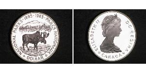 1 Dollar Canada Argent Elizabeth II (1926-2022)