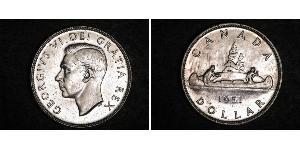 1 Dollar Canada Argent George VI (1895-1952)
