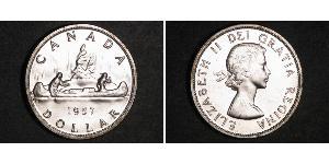 1 Dollar Canada Argent Elizabeth II (1926-2022)