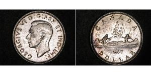 1 Dollar Canada Argent George VI (1895-1952)