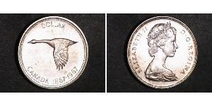 1 Dollar Canada Argent Elizabeth II (1926-2022)