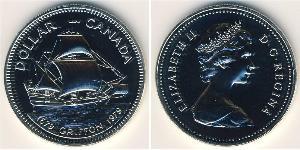 1 Dollar Canada Argent Elizabeth II (1926-2022)