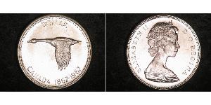 1 Dollar Canada Argent Elizabeth II (1926-2022)