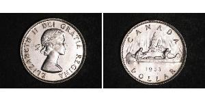 1 Dollar Canada Argent Elizabeth II (1926-2022)