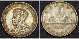 1 Dollar Canada Argent George V (1865-1936)
