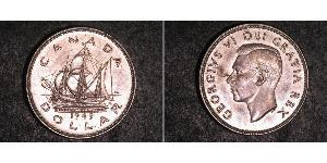 1 Dollar Canada Argent George VI (1895-1952)