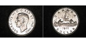 1 Dollar Canada Argent George VI (1895-1952)