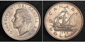 1 Dollar Canada Argent George VI (1895-1952)