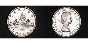 1 Dollar Canada Argent Elizabeth II (1926-2022)