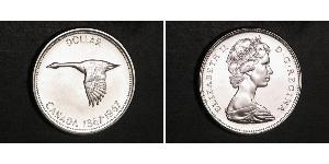 1 Dollar Canada Argent Elizabeth II (1926-2022)