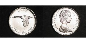 1 Dollar Canada Argent Elizabeth II (1926-2022)