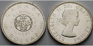 1 Dollar Canada Argent Elizabeth II (1926-2022)
