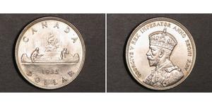 1 Dollar Canada Argent George V (1865-1936)