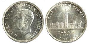 1 Dollar Canada Argent George VI (1895-1952)