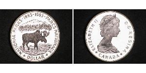 1 Dollar Canada Argent Elizabeth II (1926-2022)