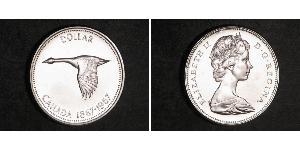 1 Dollar Canada Argent Elizabeth II (1926-2022)
