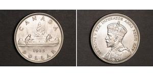 1 Dollar Canada Argent George V (1865-1936)