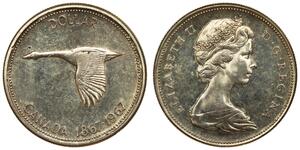 1 Dollar Canada Argent Elizabeth II (1926-2022)