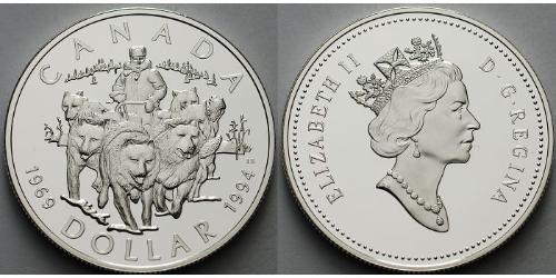 1 Dollar Canada Argent Elizabeth II (1926-2022)