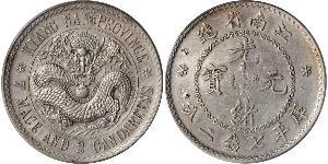 1 Dollar Chine Argent 