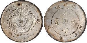 1 Dollar Chine Argent 
