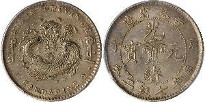 1 Dollar Chine Argent 