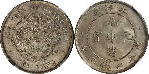1 Dollar Chine Argent 