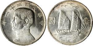 1 Dollar Chine Argent 