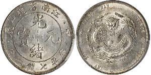 1 Dollar Chine Argent 