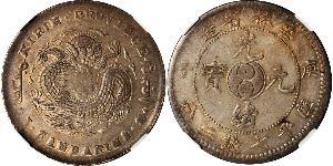 1 Dollar Chine Argent 